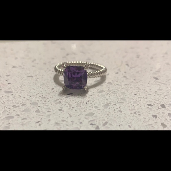 Cable Ring - Amethyst - Picture 6 of 6